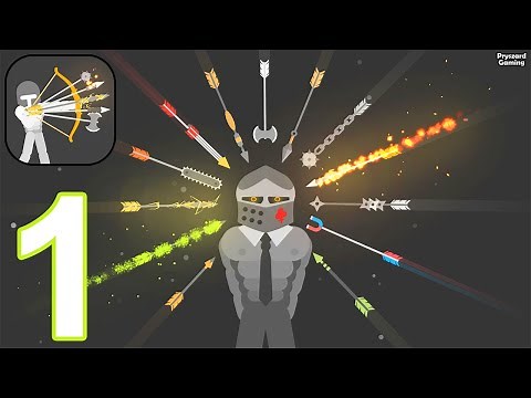 Ragdoll Archers - Gameplay Part 1 Stickman Archer Master Supreme Duelist Bow (iOS, Android)