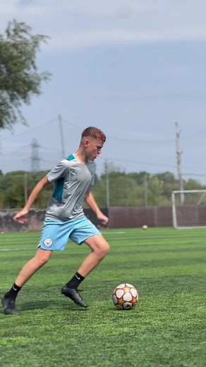 Luca's U14 Football Training at Manchester City