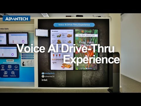AI-Powered Drive-Thru Solutions for QSR powered by Sodaclick and Advantech (EN)