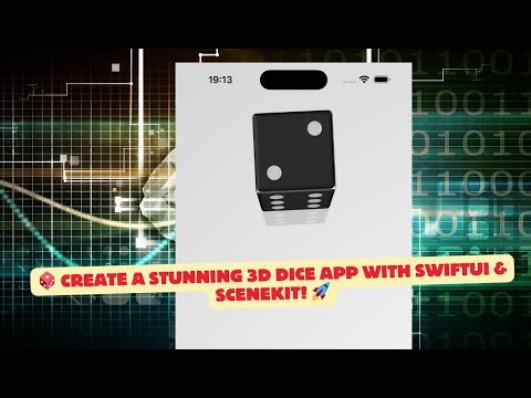 🎲 Create a Stunning 3D Dice App with SwiftUI & SceneKit! 🚀