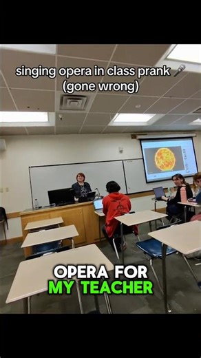 Singing Opera In Class Prank 😭🎶📚