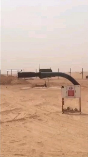 Temporary Scraper Launcher & Receiver In Pipeline... Saudi Arabia Aramco project's...