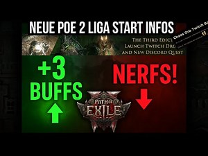 Path of Exile 2 Drops & 3 Awesome Buffs Revealed + Hard Nerfs Just Before League Start!