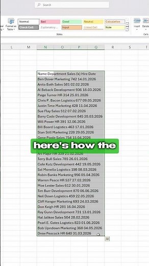 PDF to excel in 5 seconds