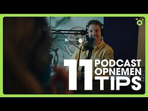 11 gouden tips voor het opnemen van een podcast | Met Frederik Middelhoff