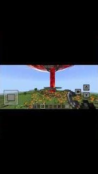 Can bedrock really survive the nuke let's see #minecraft