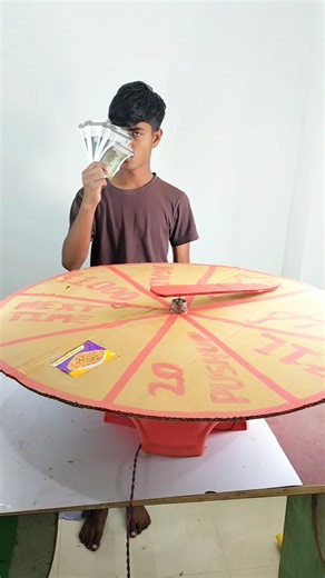 How To Make Big Spinner With DC Motor #experiment #viralvideo