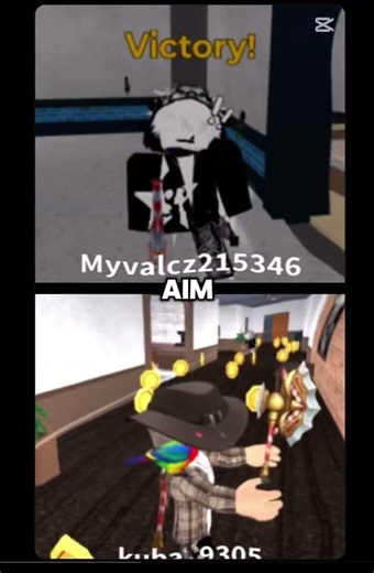 Já VS best friend #roblox #mm2