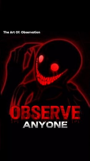 How to Observe Anyone 💀 | Dark Psychology tricks #darkpsychology #psychology #mindreading