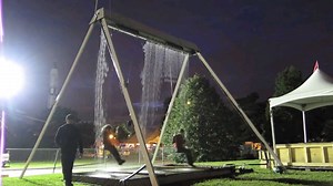 Amazing Waterfall Swing in Video More details here : http://bit.ly/1RnnAPh | Fubiz