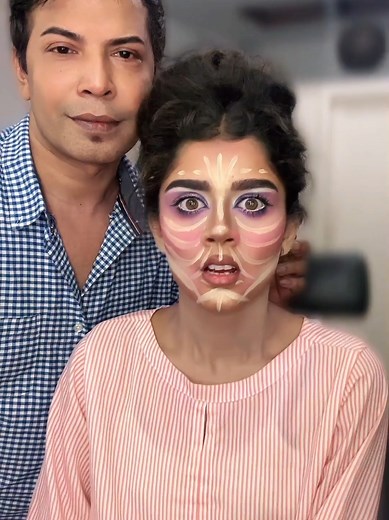 2024 Contour And Highlight Makeup Hacks 🥵✨ #honeyjavaidoffical #foryou #foryourpage #viralvideo #unfrezzmyaccount #fypシ