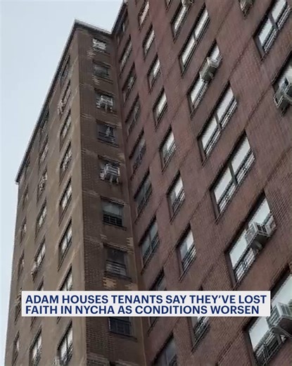 Tenants at the Adam Houses in Melrose say they’ve lost faith in the New York City Housing Authority’s ability to maintain their building. It’s been nearly a month since a fire destroyed the complex’s elevators, and residents say the list of needed repairs keeps growing. - https://bit.ly/4ne2Ten | News 12 The Bronx