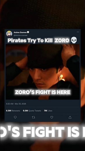 Zoro's Fight Is Here 💀| Pirates Try To Kill ZORO 💀. #anime #onepiece #zoroedit