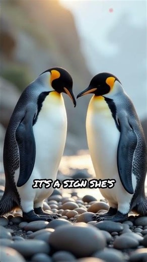 Penguins Propose With Perfect Pebbles