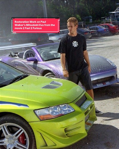 🇺🇸 Getting ready to start the restoration and paint work on Paul Walker’s iconic Mitsubishi Evo from the movie 2 Fast 2 Furious. We’re beyond excited for the opportunity to bring this beast back to life and have it ready for FuelFest Tampa later this month. At Blue Auto Paint, we only work with the best — and this one is truly legendary. 🎨🔥 #BlueAutoPaint #2Fast2Furious #PaulWalker #FuelFest #CarRestoration