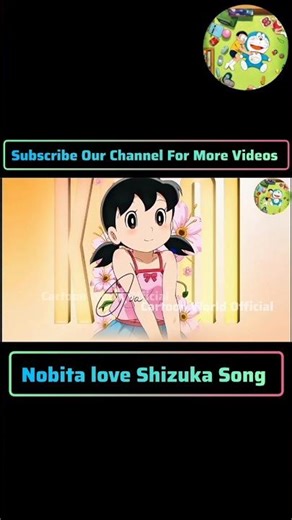 Nobita Shizuka love Song ♥️ #nobita #shizuka #doraemon