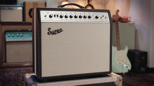 “Bringing together the analog elements that have defined Supro with state-of-the-art cabinet emulation”: Supro’s new Airwaves combo is a 6V6-driven 1x12 with onboard Two Notes tech for vintage-modern versatility