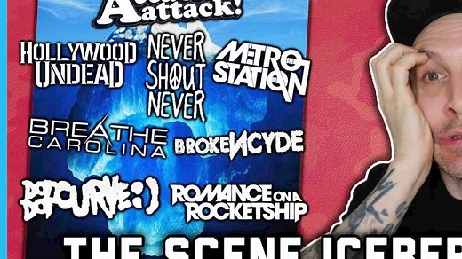 【双语熟肉】终极scene音乐冰山图