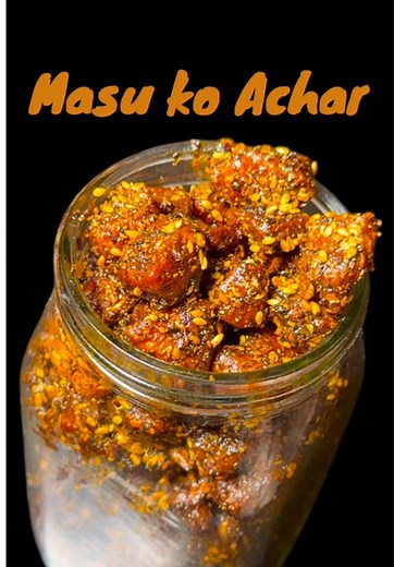 Masu Ko Achar Recipe