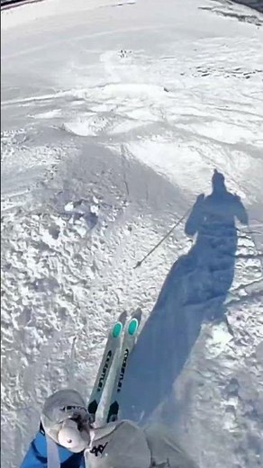 POV: Mogul skiing