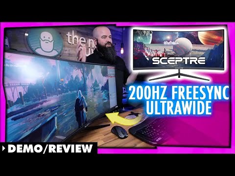 Sceptre C30 Ultrawide - The 200hz, Freesync, 30" Bargain Gaming Panel