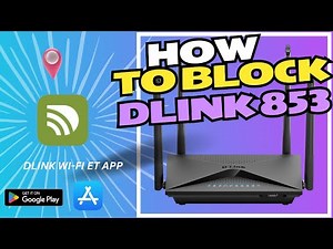 D-Link 853 Block User Simple way | 4k | Step by Step