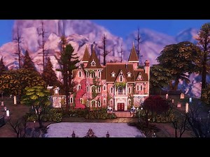Vampire Mansion for Vlad! | Sims 4 Speed Build | No CC