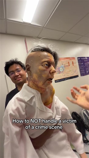 Understanding Victim Interaction at Crime Scenes