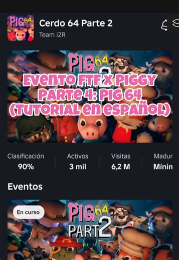 Respuesta a @mar Parte 4: Tutorial de Piggy en Roblox