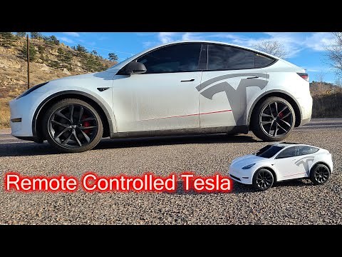 The Remote Controlled Tesla Model Y