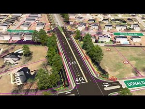 N.C. Department of Transportation Evans Street/Old Tar Road Widening Visualization