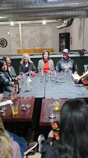 Mixology Class With Brit. Class is in session Everyone had a good time. Should we do another class? | Rick's