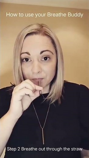 Breathing Necklace to Quit Smoking or for Anxiety Relief - How to use #breathebuddy #breathnecklace