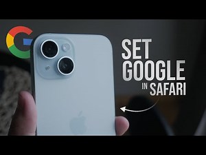 How to Set Google on Safari iPhone (tutorial)