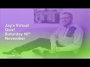 Virtual Pub Quiz, Live! REUPLOAD Saturday 16th November