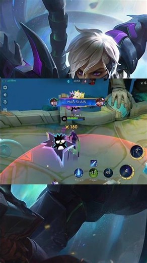 Gusion Vs Gusion Custom 🥵 💢 #gusion#mobalegends5v5 #1v1