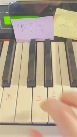 BTS "2.0" piano tutorial for all levels !