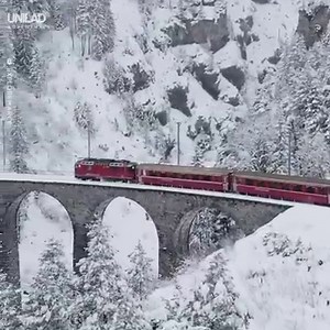 1.2M views · 59K reactions | Magical train ride through the Swiss Alps ❄️  exploremarco | UNILAD Adventure | Facebook