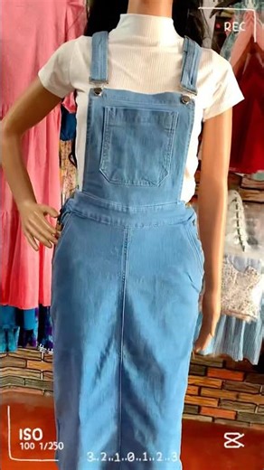 Pinafore dress #denim #stylishcollection #glofashion