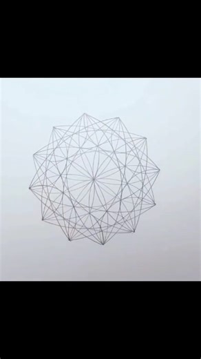 Geometric drawing with compass 5 #geometry #maths #compass #geometricdrawing #mathart