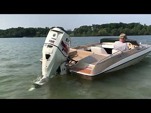 1979 Glastron CVX16, Evinrude ETEC 150HO - 2021 1st outing Cass Lake, Michigan