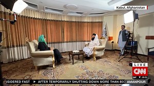 1.1M views · 21K reactions | Leader of the Haqqani Network and acting Interior Minister of Afghanistan Sirajuddin Haqqani is one of the most powerful figures in the country. The US has a $10 million reward for his arrest. Today, I spoke with him, in his first ever on-camera interview showing his face. Watch part one of my exclusive interview here: | Christiane Amanpour | Facebook