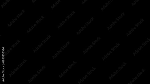 Vibrant circle burst fireworks animation with fast moving glowing lines sparks and ellipse explosions on black screen background for celebration motion graphics 4K