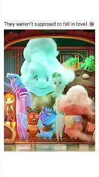 Loving someone you can’t touch is making me sob 😭 #viral #elemental #shorts