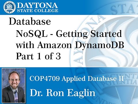Database - Amazon DynamoDB Part 1