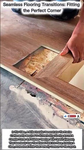 Mastering the Perfect Mitered Flooring Corner