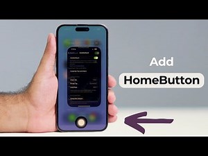 How to Add the Home Button to Your iPhone Screen! (2026)