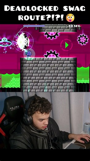 I Tried the SWAG Route in Deadlocked… 😎🔥 | Geometry Dash | GD | Geometry Dash Gameplay | #gd