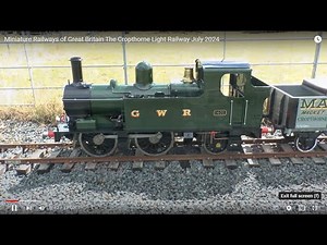 Miniature Railways of Great Britain The Cropthorne Light Railway July 2024