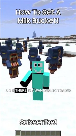 How To Get A Milk Bucket In Minecraft?!